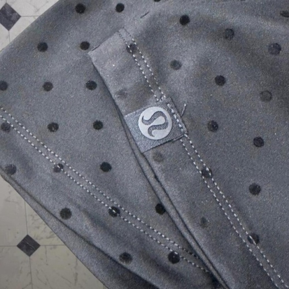 Lululemon Define Jacket & Leggings Polka Dot Set NWT Size 8 - Picture 4 of 4